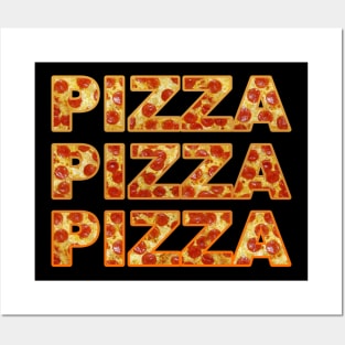 pizza pizza Posters and Art